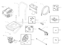 Part Location Diagram of 196439GS Briggs and Stratton Kit,wheel